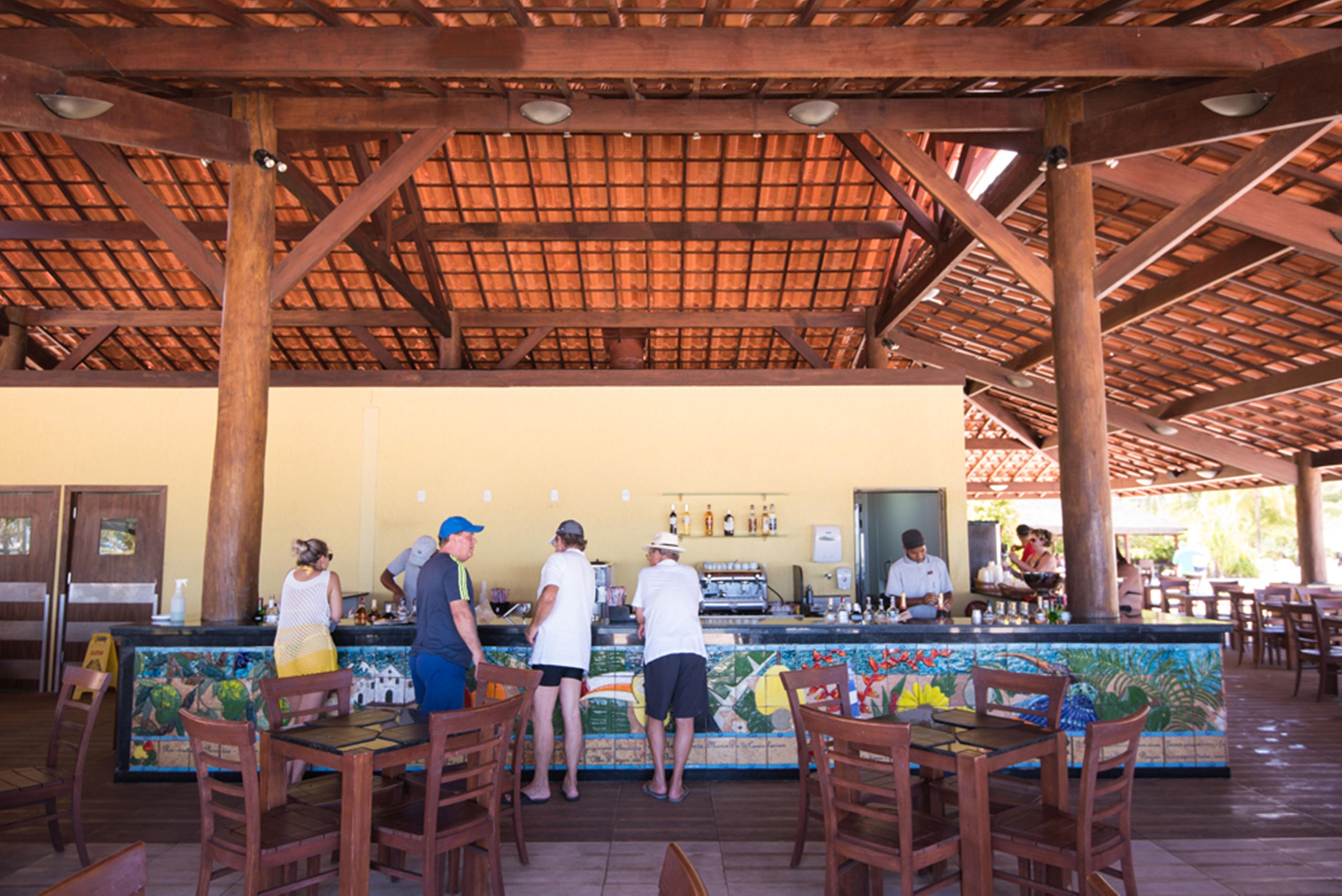 Vila Gale Cabo Cabo de Santo Agostinho Exterior foto The buffet at the resort